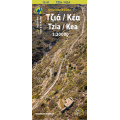 Τζιά (Κέα) • Πεζοπορικός χάρτης 1:20.000