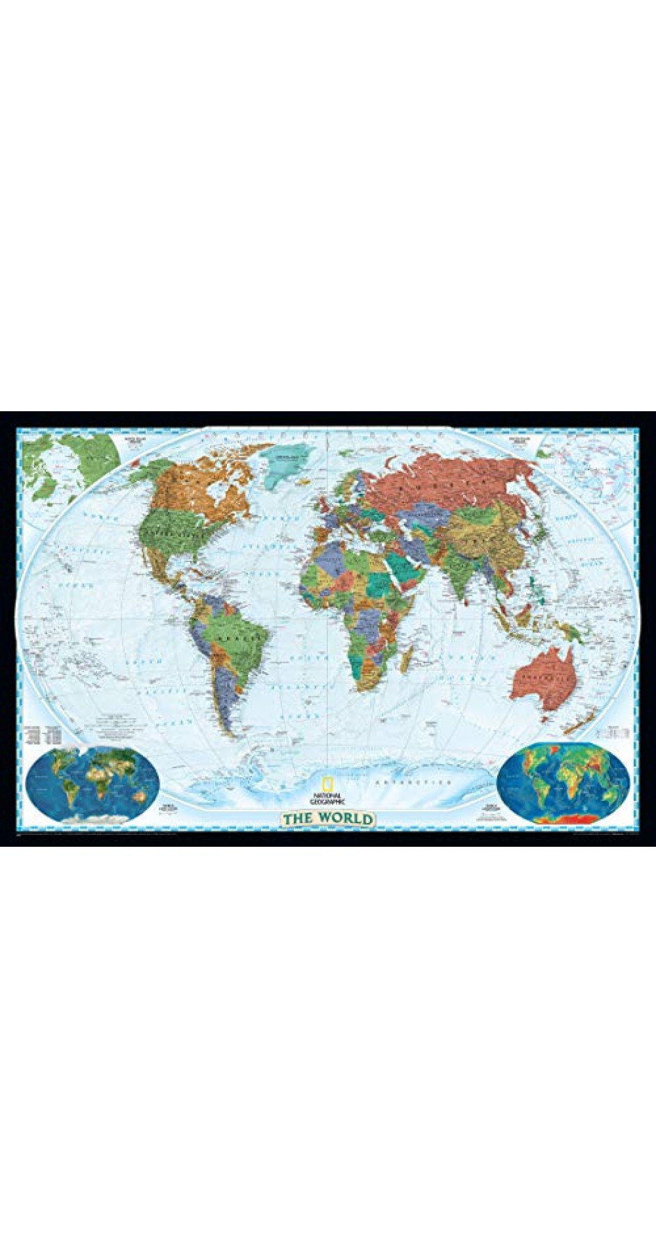 NG. WORLD MAP DECORATOR 