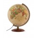 Antiquus 30 cm globe wooden base