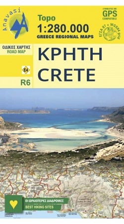 Crete • Road map 1:280 000 R6