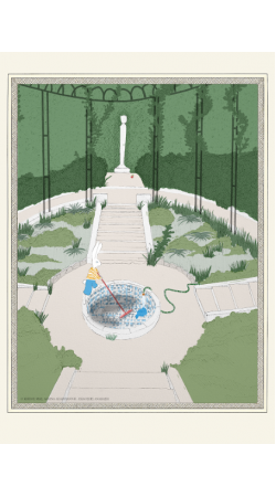 POSTER ΑΠΟ ΤΟ ΒΙΒΛΙΟ Ο ΚΗΠΟΣ ΜΑΣ - ΚΟΥΝΕΛΙ ΣΤΟ ΙΣΠΑΝΙΚΟ ΣΥΝΤΡΙΒΑΝΙ ΣΕ Α3