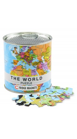 The World Puzzle Fridge Magnets 100pcs
