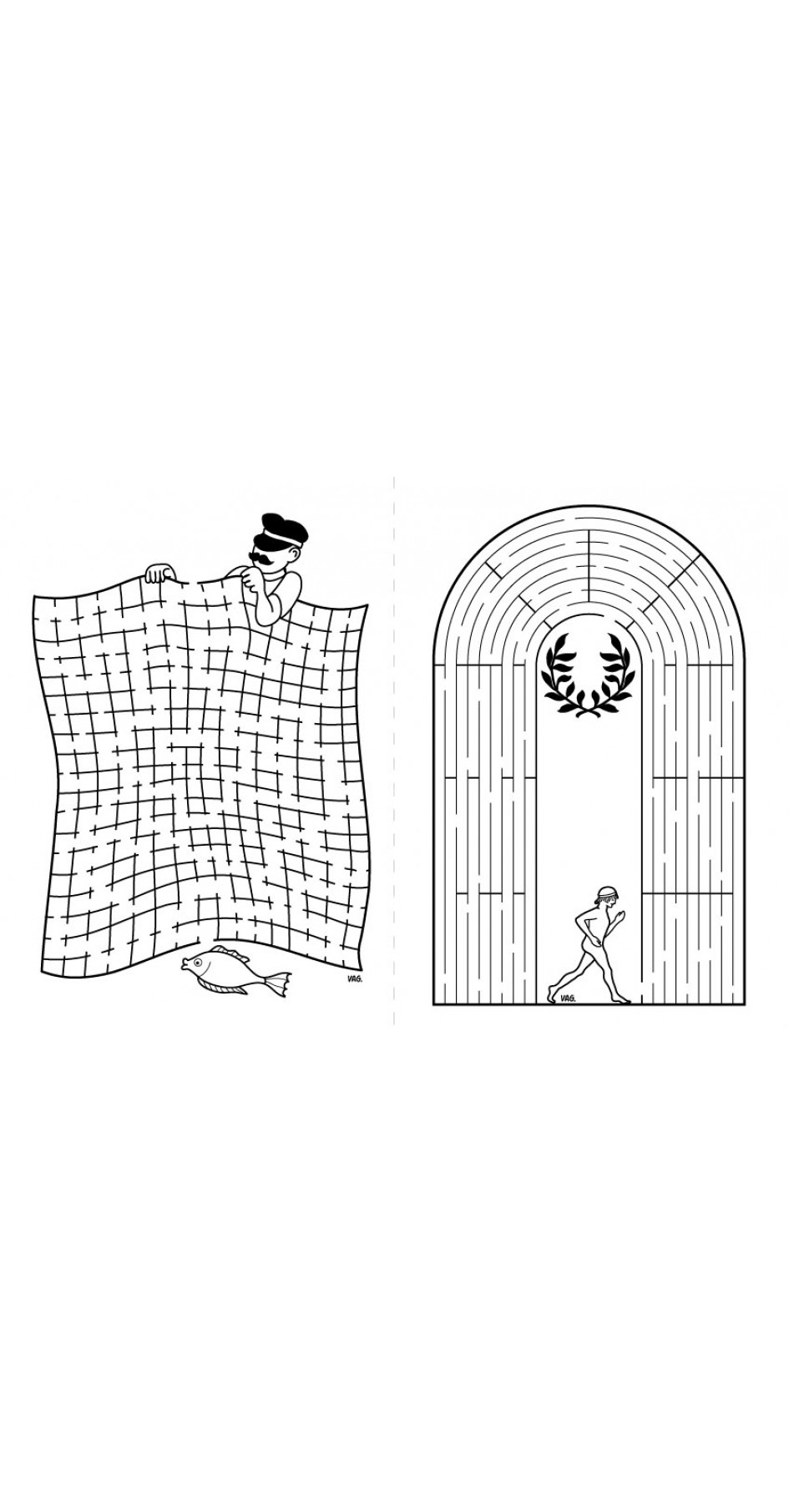 Greek Labyrinths, activities book Greek Labyrinths, activities book