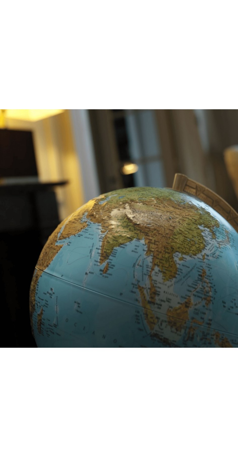 GLOBE 30 CM PRIMUS RELIEF