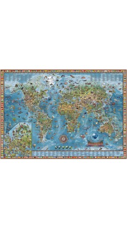 Rayworld Amazing Map 137 x 97 cm