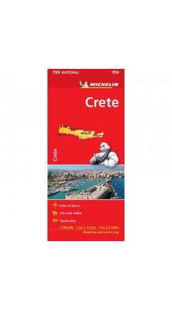 Crete Michelin Map 759