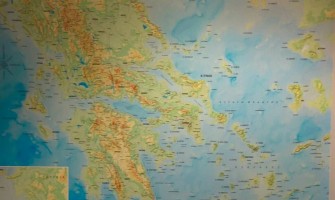 A map for all the footpaths in Greece