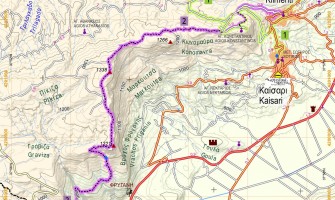 Ανάβαση: Δημιουργία πεζοπορικού χάρτη για το Ξενώνα Αγγελικά στα Ορεινά στο Καίσαρι Κορινθίας