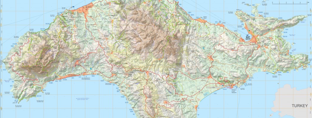 Εκδόσεις Ανάβαση: Νέοι χάρτες για τη Σάμο και την Οίτη