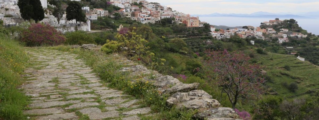 Κέα / Τζιά: Πεζοπορία από την Ιουλίδα στον Οτζία