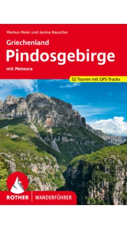 Griechenland Pindosgebirge Rother Wanderführer (ΓΕΡΜΑΝΙΚΑ)