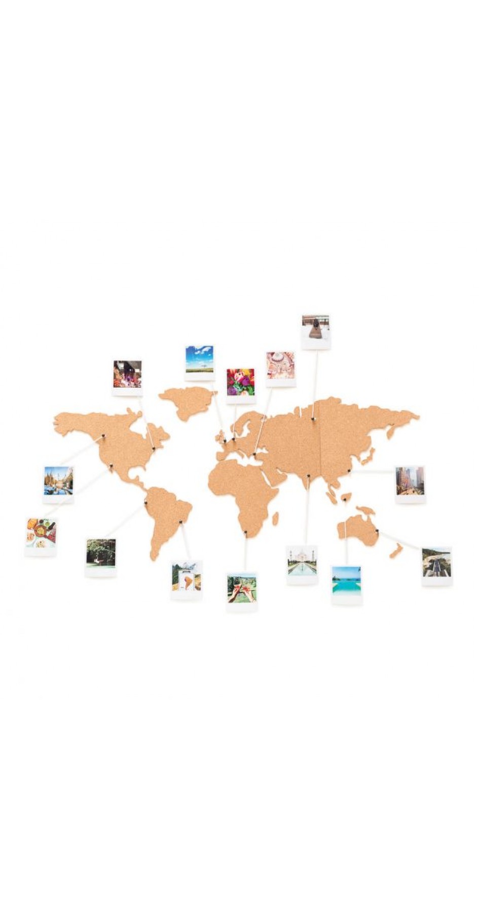 CORKBOARD MAP CORKBOARD MAP
