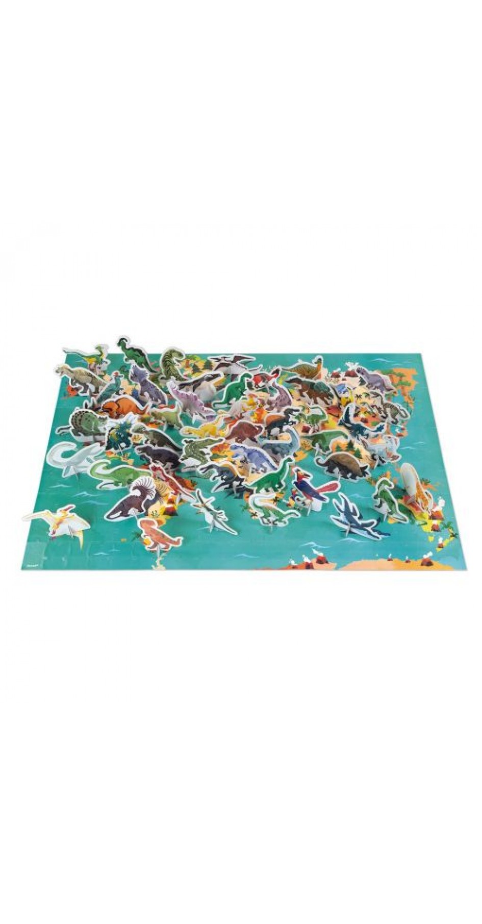 Educational Puzzle The Dinosaurs (200 pieces) Educational Puzzle The Dinosaurs (200 pieces)