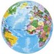 Political Globe soft ball 7.5 cm Political Globe soft ball 7.5 cm
