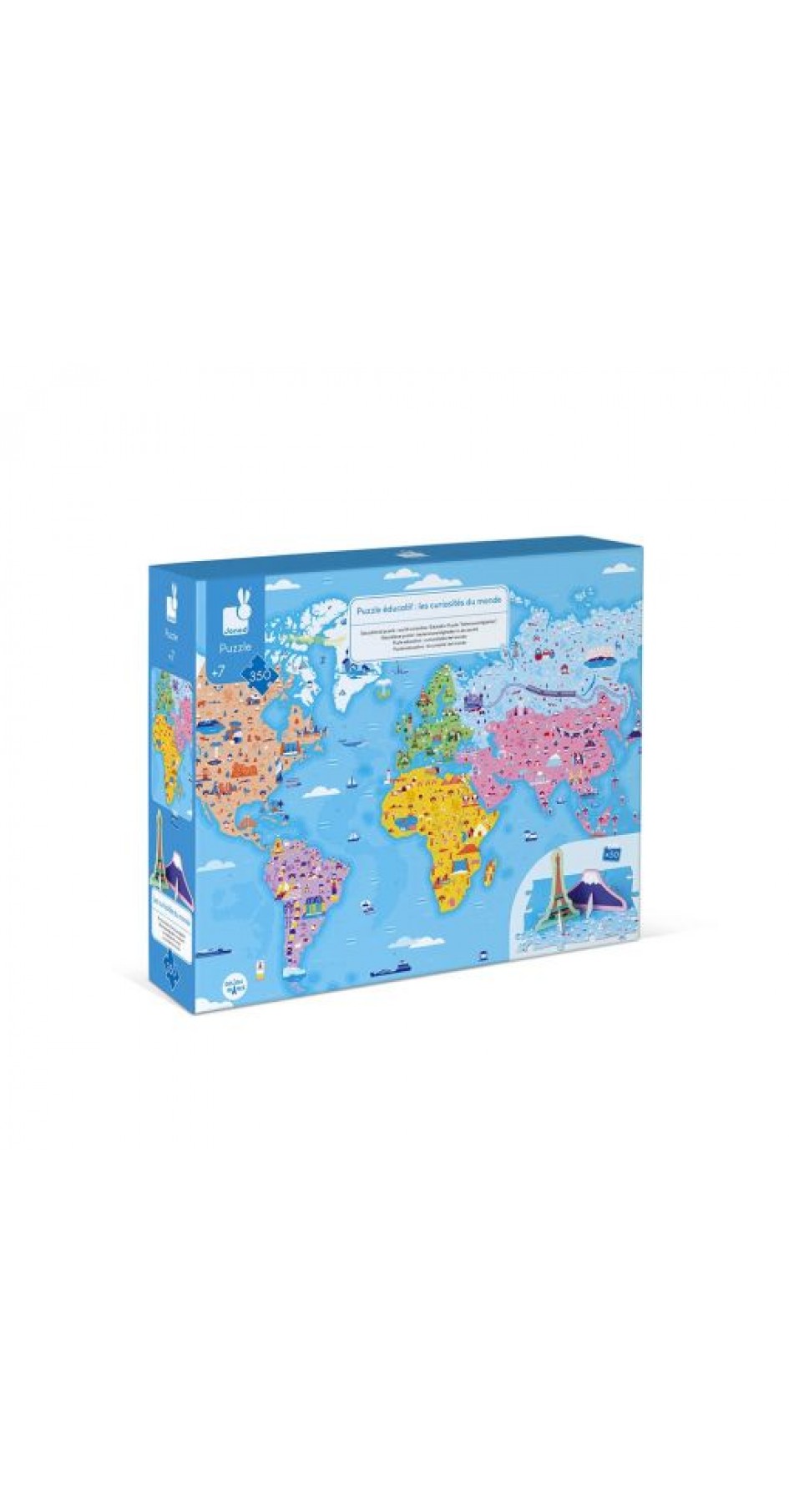 Educational Puzzle World Curiosities (350 pieces)