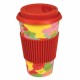 Bamboo Cup with map Bamboo Cup with map