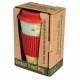 Bamboo Cup with map Bamboo Cup with map