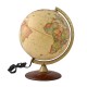 Globe Antique 30 cm in Greek with wooden base