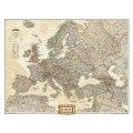NG Europe Executive Map [Laminated] 76cm x 61cm
