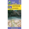 Lousios • Hiking map 1:22 000