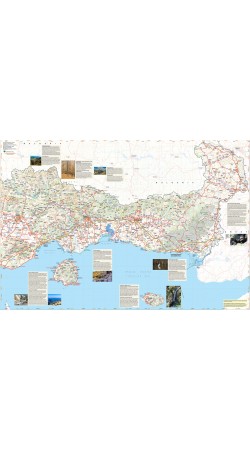 R5 Θράκη & Βόρειο Αιγαίο • Οδικός Χάρτης 1:230.000